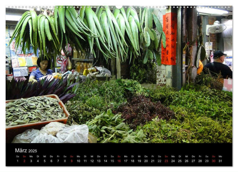 Taiwan kulinarisch erleben (CALVENDO Premium Wandkalender 2025)