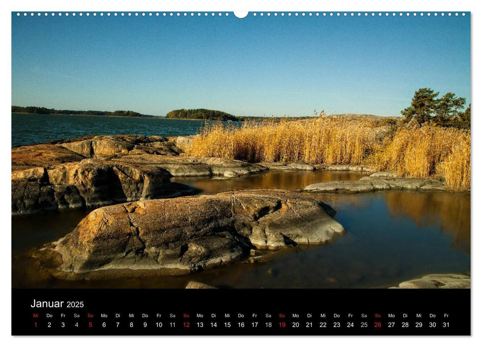 Finnland Schärenmeer (CALVENDO Premium Wandkalender 2025)