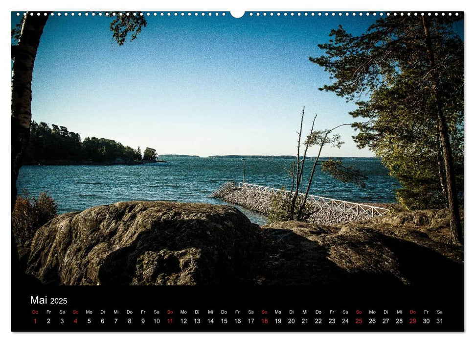 Finnland Schärenmeer (CALVENDO Premium Wandkalender 2025)