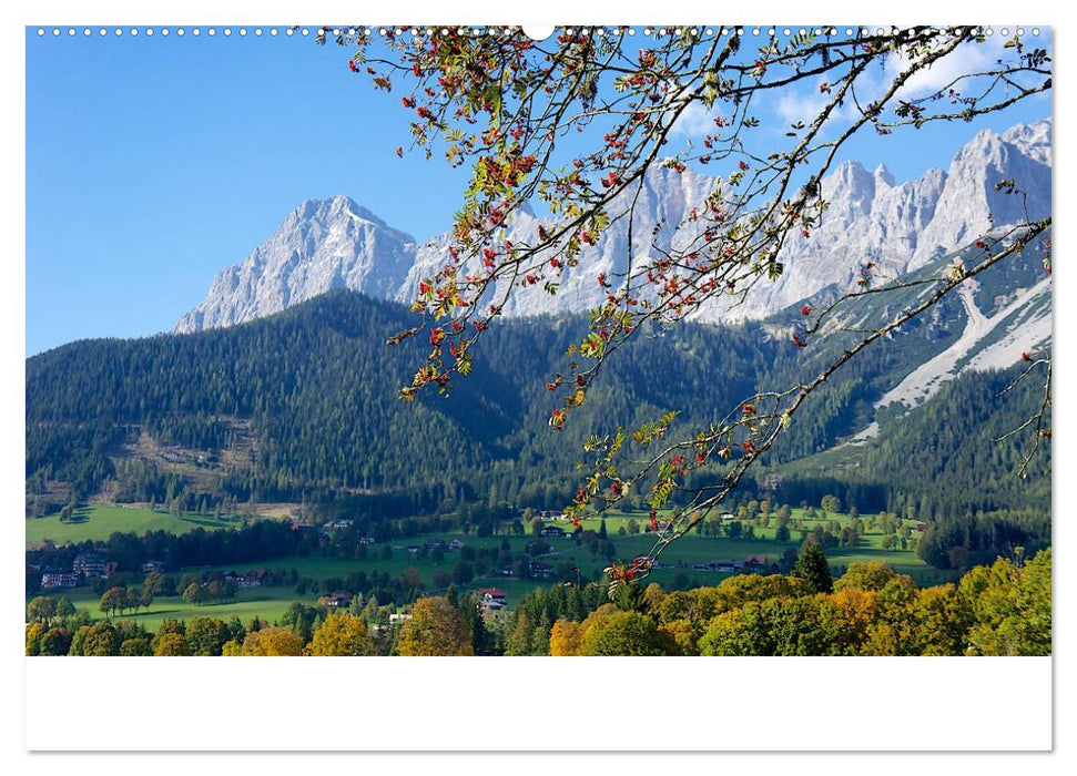 Der Dachstein - Massiv in den Alpen (CALVENDO Premium Wandkalender 2025)