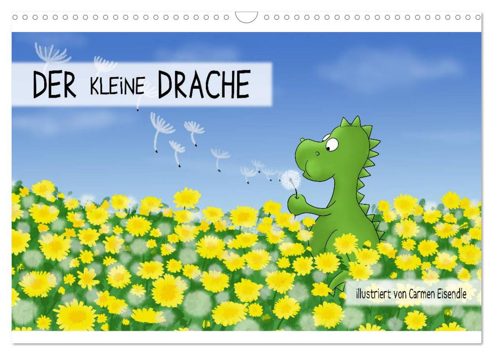 Der kleine Drache (CALVENDO Wandkalender 2025)