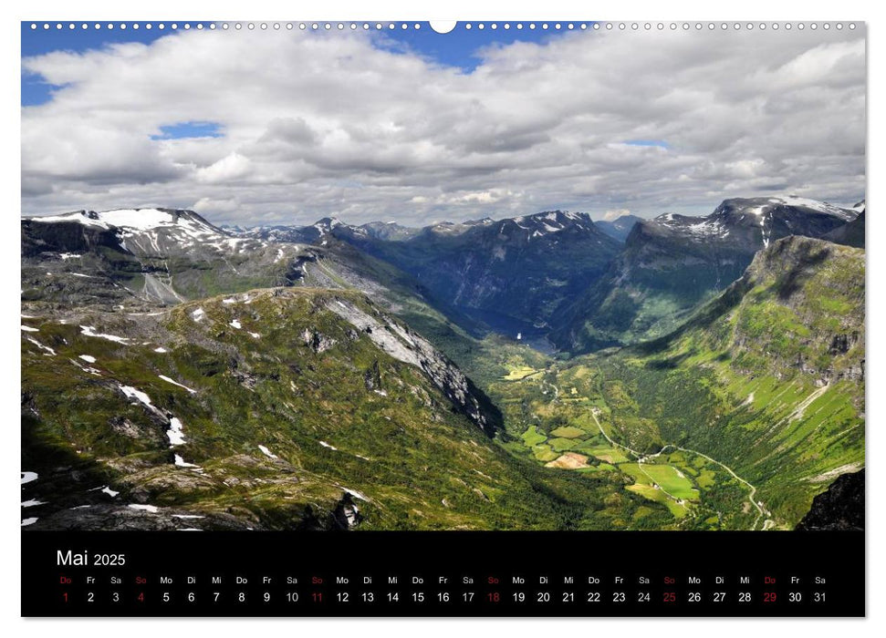 An Norwegens Küsten (CALVENDO Premium Wandkalender 2025)