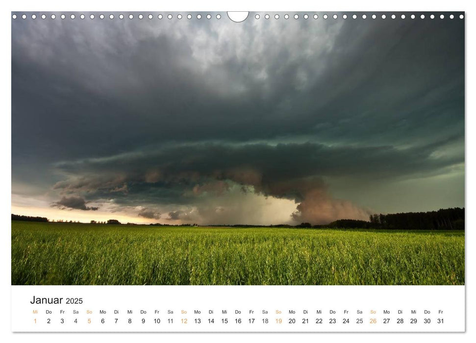 Faszination Gewitter (CALVENDO Wandkalender 2025)