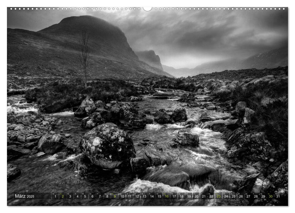 Wildes Schottland (CALVENDO Wandkalender 2025)