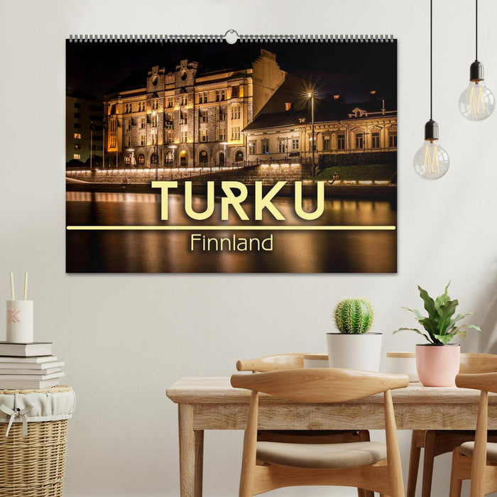 Turku / Finnland (CALVENDO Wandkalender 2025)