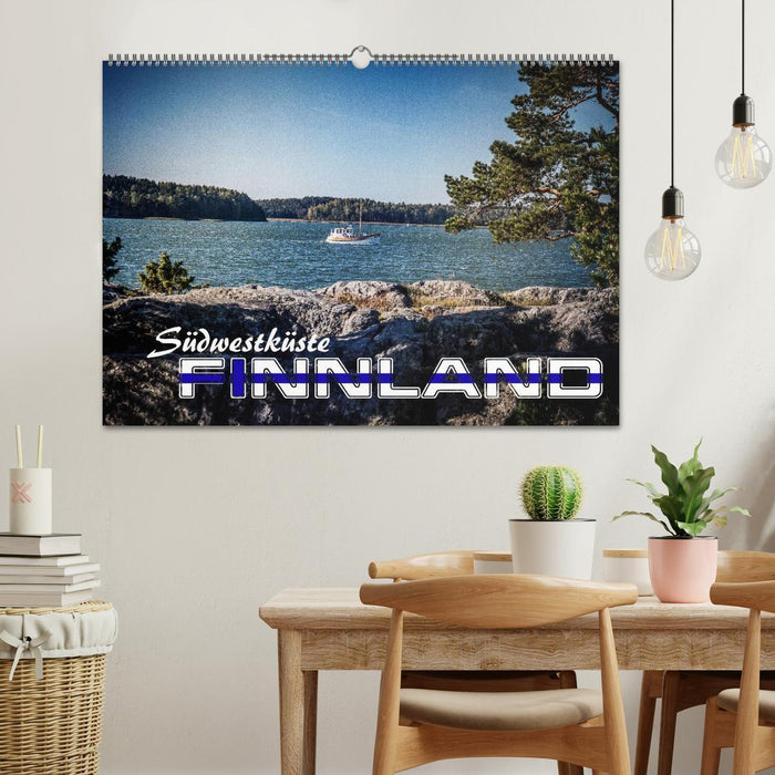 Südwestküste Finnland (CALVENDO Wandkalender 2025)