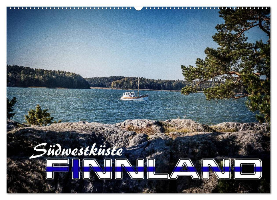 Südwestküste Finnland (CALVENDO Wandkalender 2025)