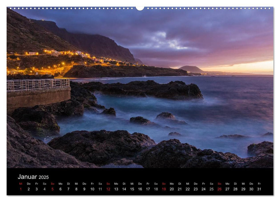 Teneriffa (CALVENDO Premium Wandkalender 2025)