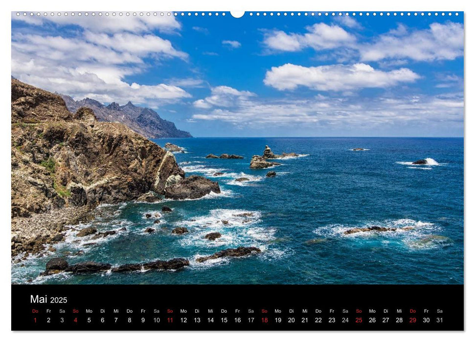 Teneriffa (CALVENDO Premium Wandkalender 2025)