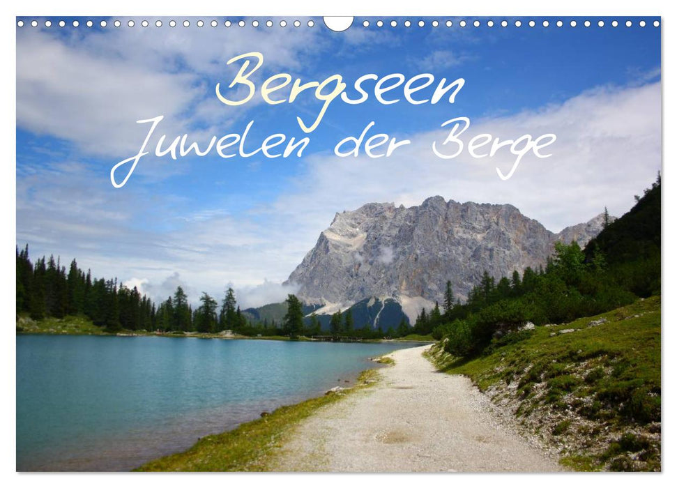 Bergseen - Juwelen der Berge (CALVENDO Wandkalender 2025)