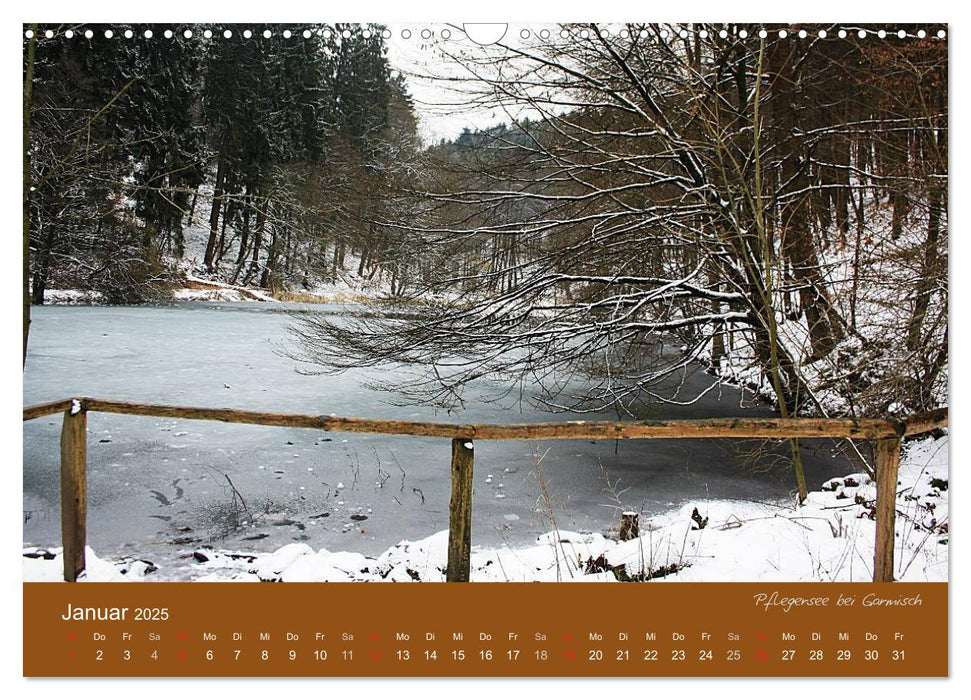 Bergseen - Juwelen der Berge (CALVENDO Wandkalender 2025)