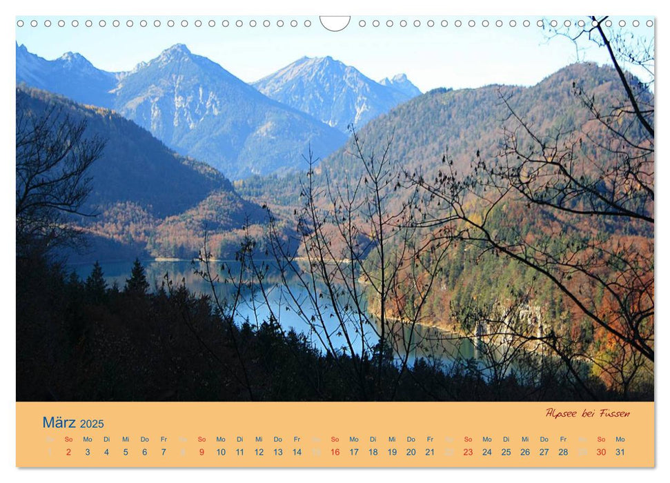 Bergseen - Juwelen der Berge (CALVENDO Wandkalender 2025)