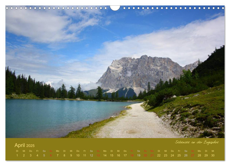 Bergseen - Juwelen der Berge (CALVENDO Wandkalender 2025)