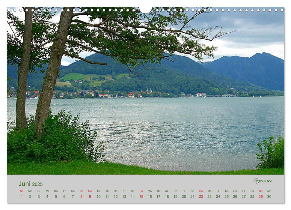 Bergseen - Juwelen der Berge (CALVENDO Wandkalender 2025)