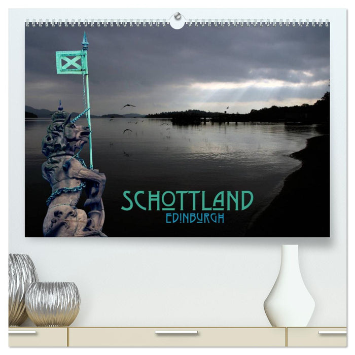 Schottland und Edinburgh (CALVENDO Premium Wandkalender 2025)