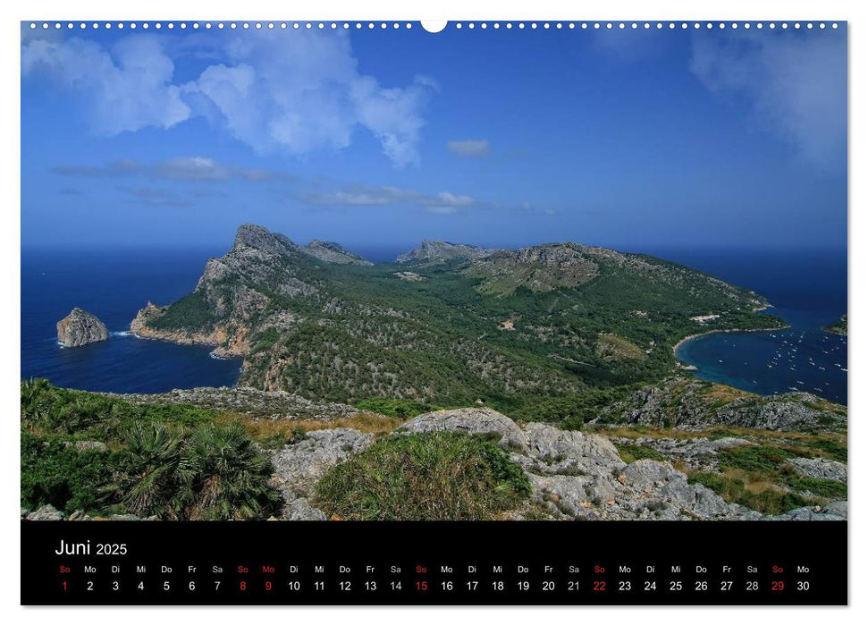 Mallorca - Bilder einer Sonneninsel (CALVENDO Premium Wandkalender 2025)