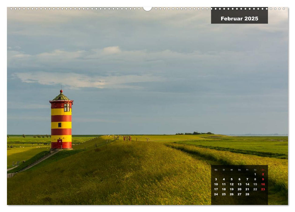 Abends in Ostfriesland (CALVENDO Premium Wandkalender 2025)