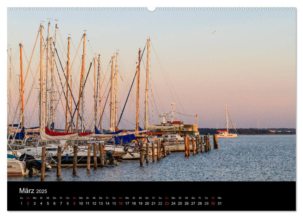 Die Ostsee - Von Travemünde bis Stralsund (CALVENDO Premium Wandkalender 2025)