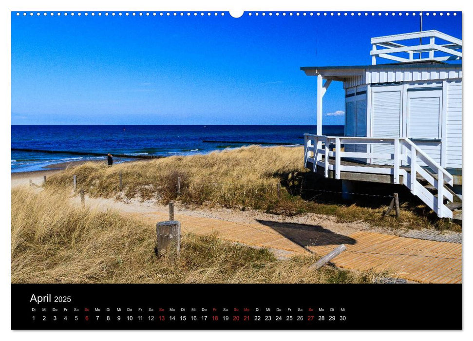 Die Ostsee - Von Travemünde bis Stralsund (CALVENDO Premium Wandkalender 2025)