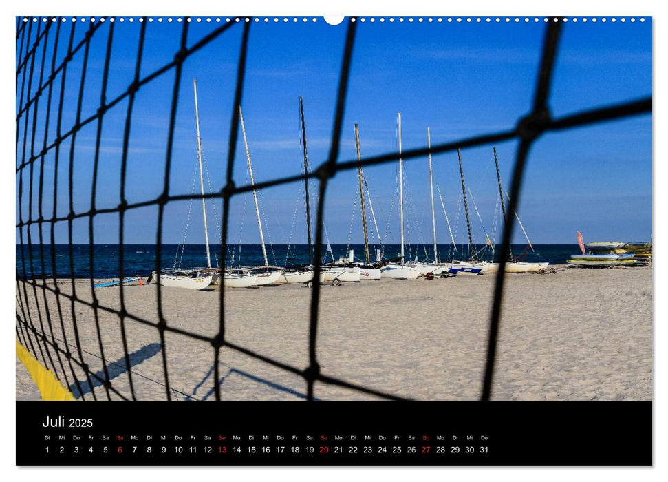 Die Ostsee - Von Travemünde bis Stralsund (CALVENDO Premium Wandkalender 2025)