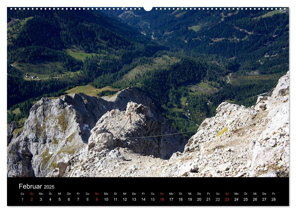 Der Dachstein - Massiv in den Alpen (CALVENDO Wandkalender 2025)