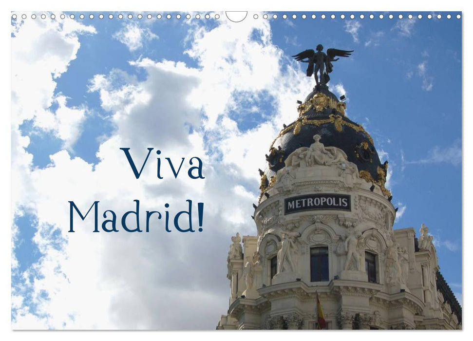 Viva Madrid! (CALVENDO Wandkalender 2025)