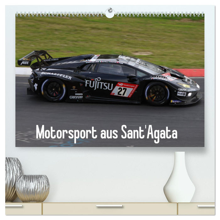 Motorsport aus Sant’Agata (CALVENDO Premium Wandkalender 2025)