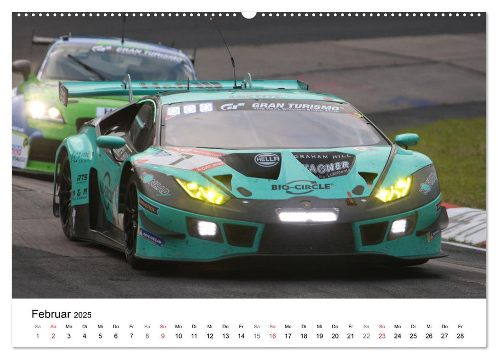 Motorsport aus Sant’Agata (CALVENDO Premium Wandkalender 2025)