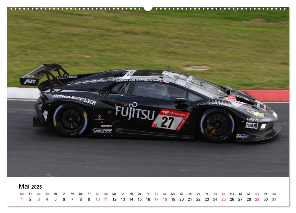 Motorsport aus Sant’Agata (CALVENDO Premium Wandkalender 2025)