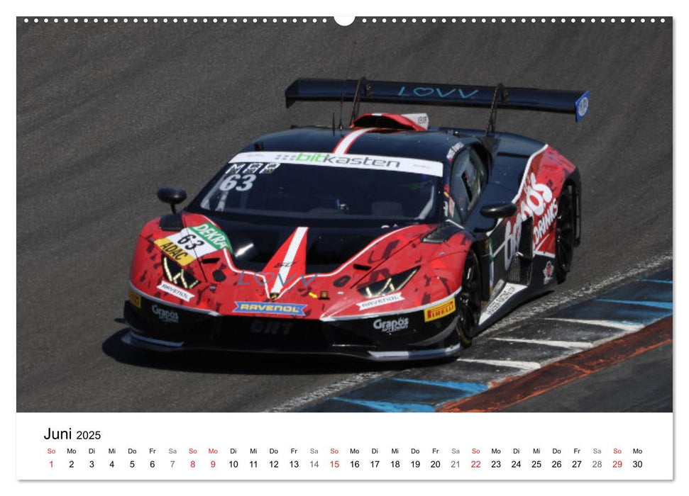 Motorsport aus Sant’Agata (CALVENDO Premium Wandkalender 2025)