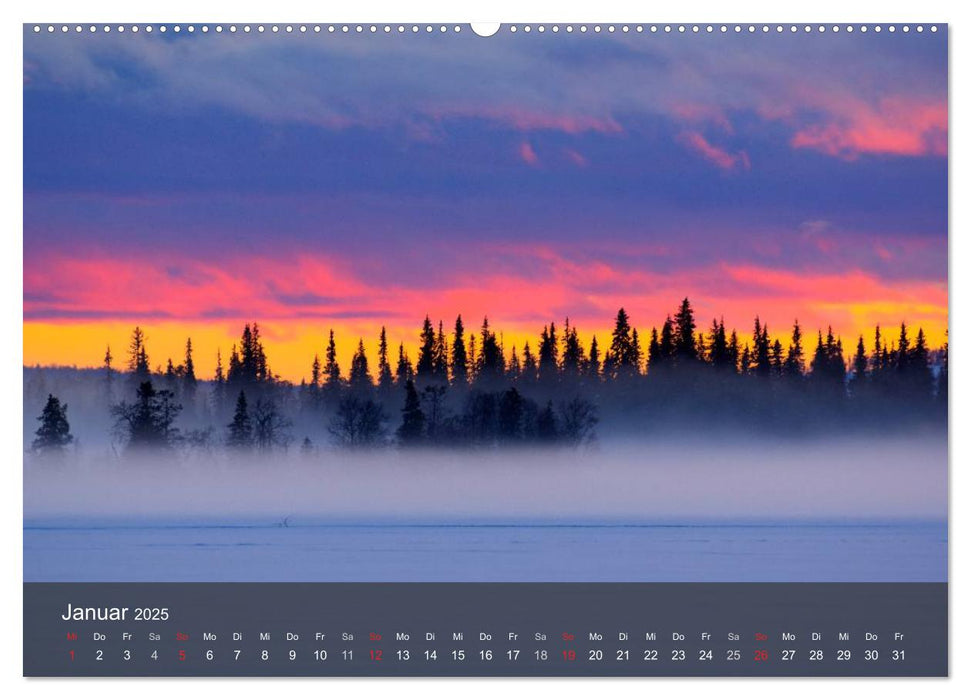 Lappland 2025 (CALVENDO Wandkalender 2025)