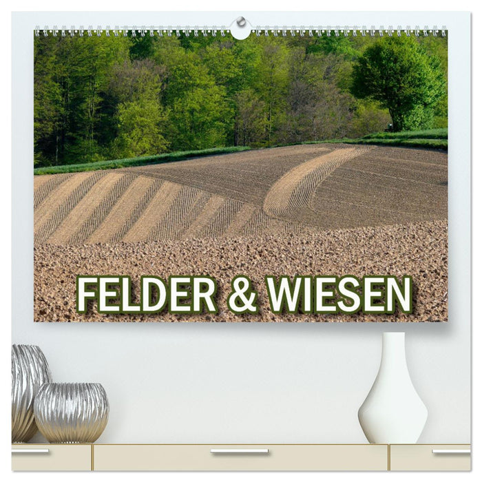 Felder und Wiesen (CALVENDO Premium Wandkalender 2025)