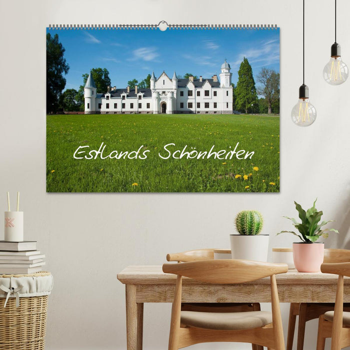 Estlands Schönheiten (CALVENDO Wandkalender 2025)