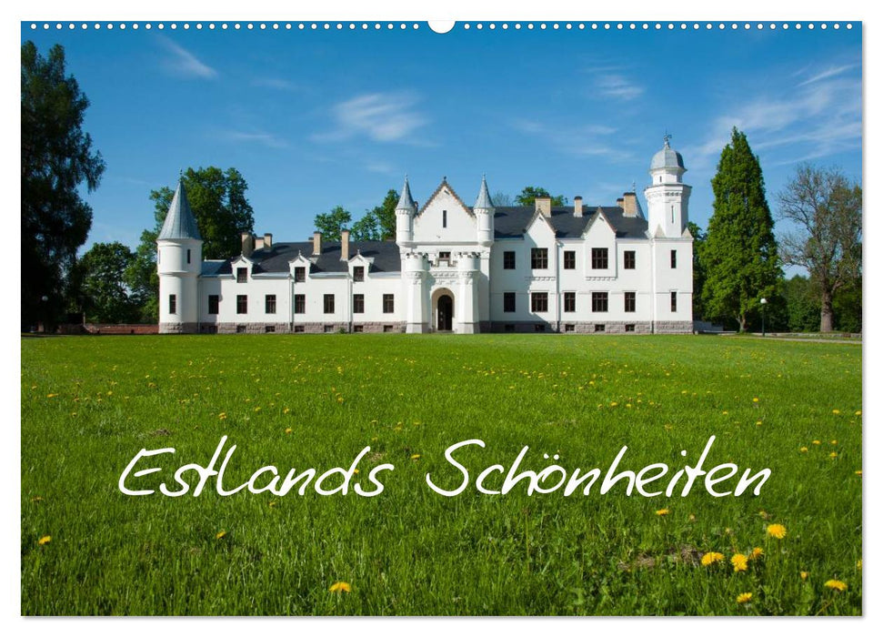 Estlands Schönheiten (CALVENDO Wandkalender 2025)