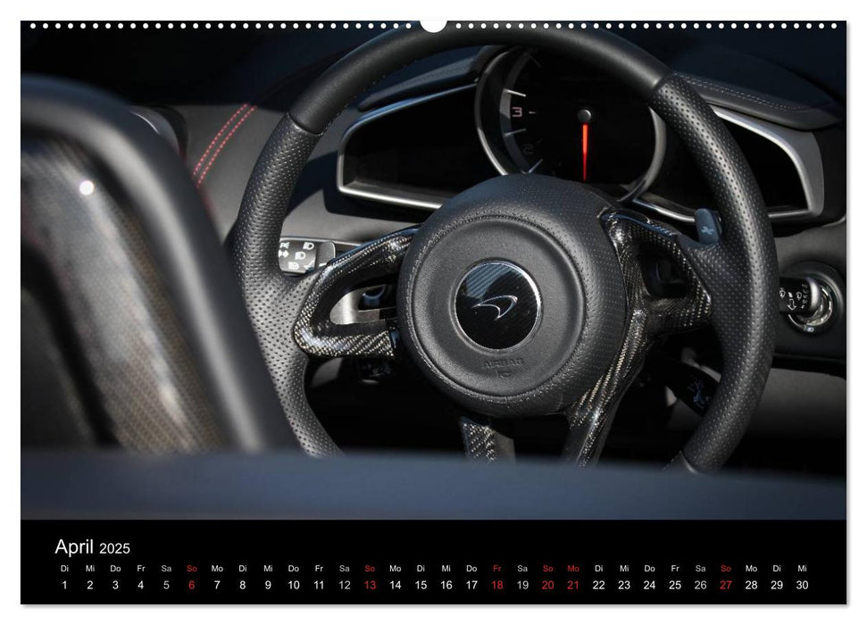 McLaren MP4-12C Spider (CALVENDO Premium Wandkalender 2025)