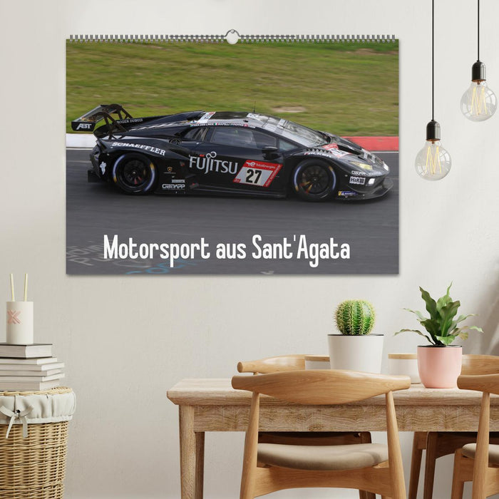 Motorsport aus Sant’Agata (CALVENDO Wandkalender 2025)