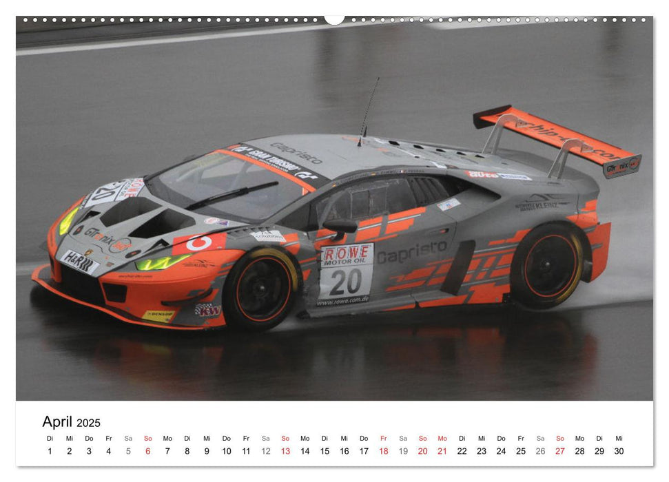 Motorsport aus Sant’Agata (CALVENDO Wandkalender 2025)