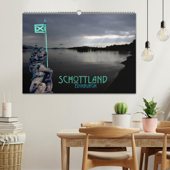 Schottland und Edinburgh (CALVENDO Wandkalender 2025)