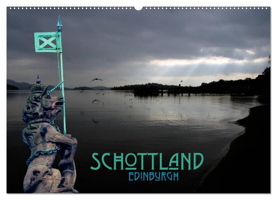 Schottland und Edinburgh (CALVENDO Wandkalender 2025)