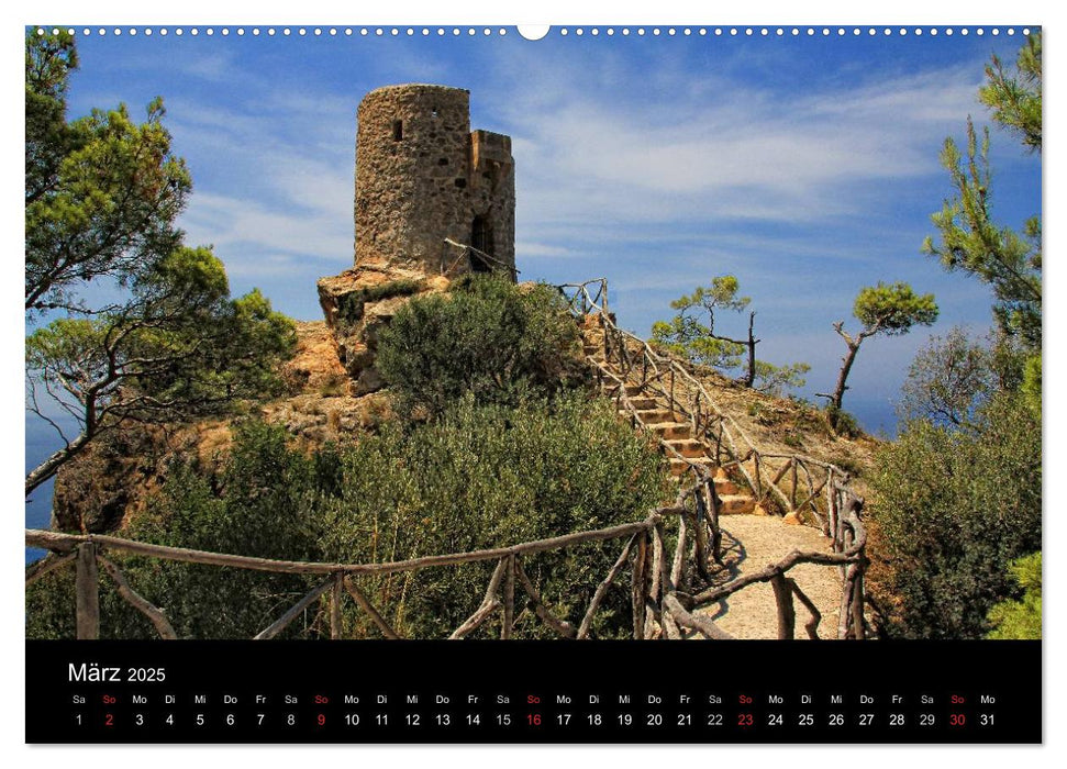 Mallorca - Bilder einer Sonneninsel (CALVENDO Wandkalender 2025)