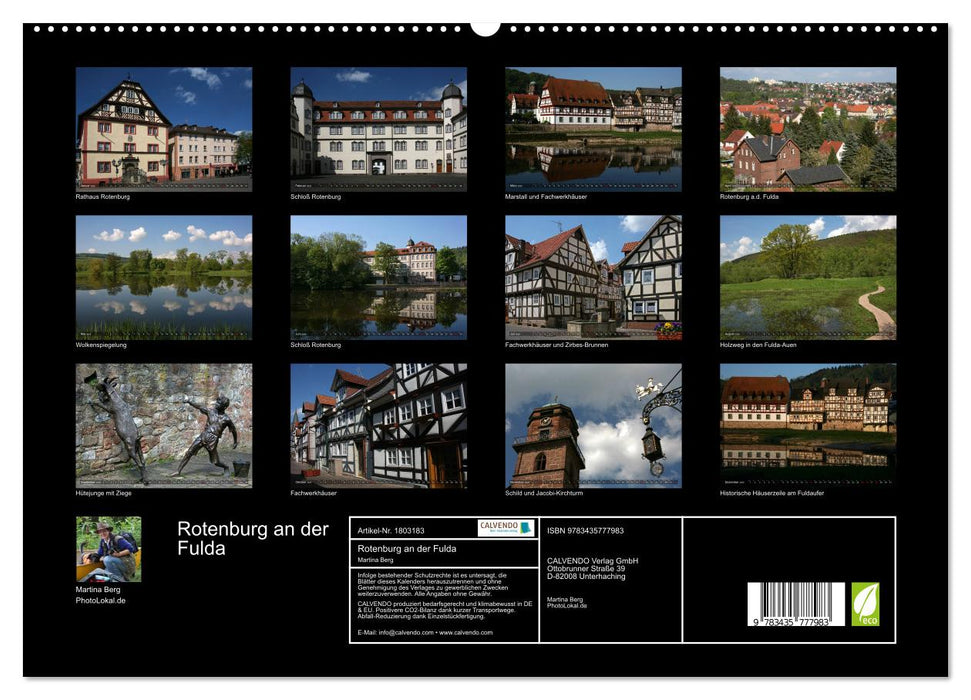 Rotenburg an der Fulda (CALVENDO Premium Wandkalender 2025)