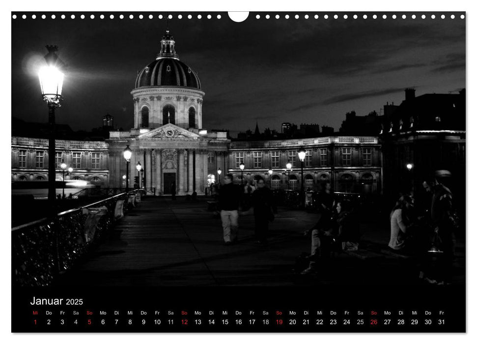 BLACK 'N WHITE (CALVENDO Wandkalender 2025)