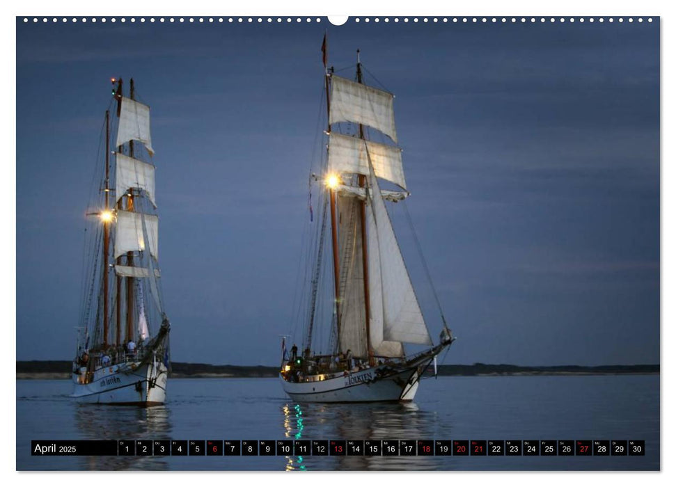 Hanse Sail (CALVENDO Premium Wandkalender 2025)