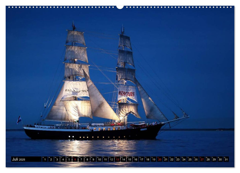 Hanse Sail (CALVENDO Premium Wandkalender 2025)