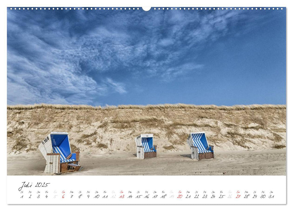 Sylt (CALVENDO Premium Wandkalender 2025)