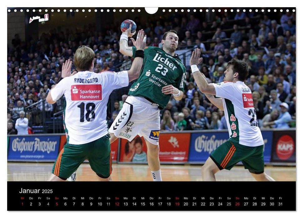 HSG Wetzlar - Handball Bundesliga 2025 (CALVENDO Wandkalender 2025)