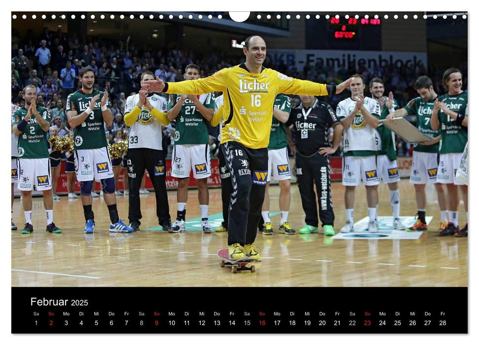 HSG Wetzlar - Handball Bundesliga 2025 (CALVENDO Wandkalender 2025)