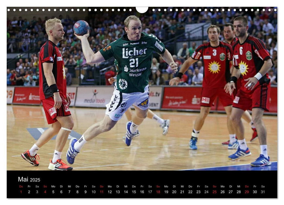 HSG Wetzlar - Handball Bundesliga 2025 (CALVENDO Wandkalender 2025)