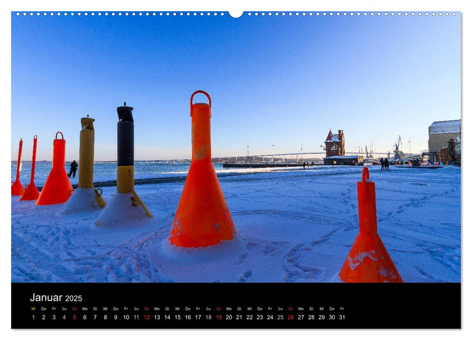 Die Ostsee - Von Travemünde bis Stralsund (CALVENDO Wandkalender 2025)