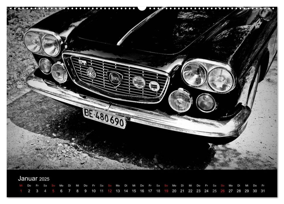 Lancia Flavia (CALVENDO Premium Wandkalender 2025)